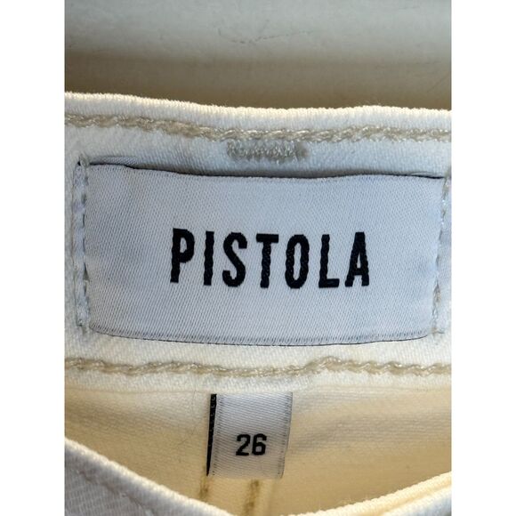 Pistola Women's P00016323OP Size 26 Sand Cassie Crop Super High Rise Straight - Picture 9 of 12